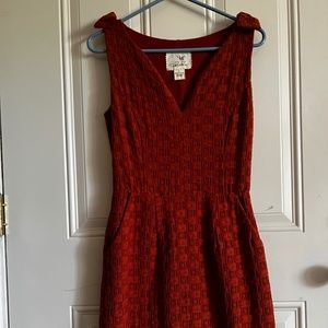 Tabitha Anthropologie Dress with Textured Detail